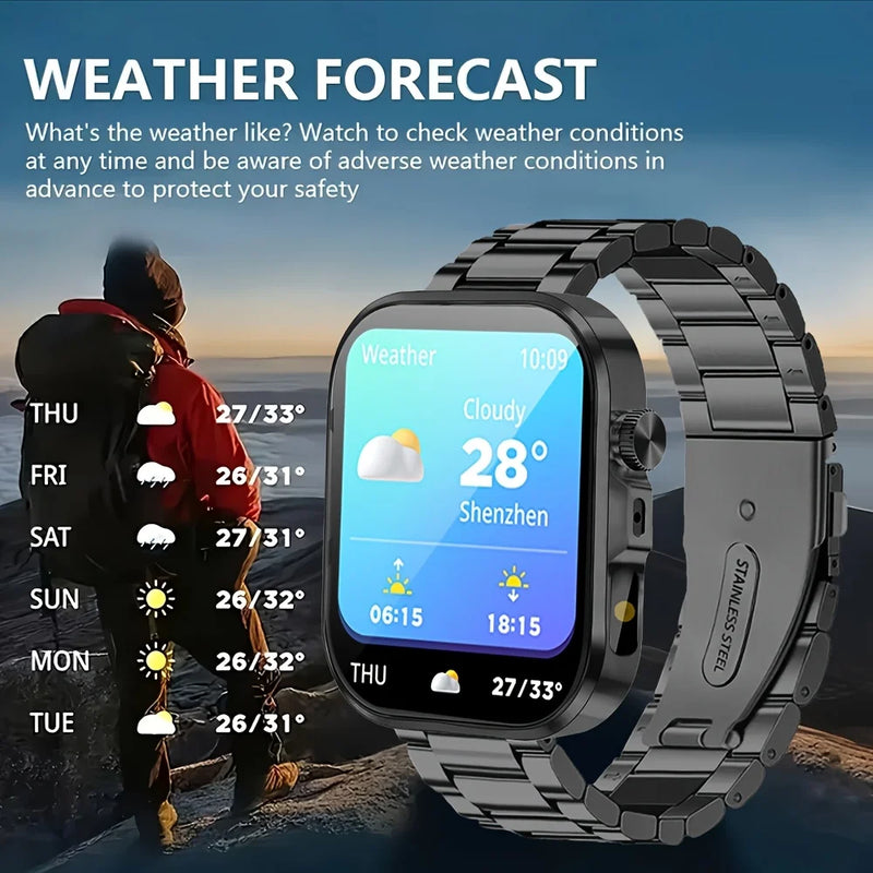 Smart Watch, Premium, with Multiple Sports Modes/Call Notifications/Message Alerts/Music Control and More