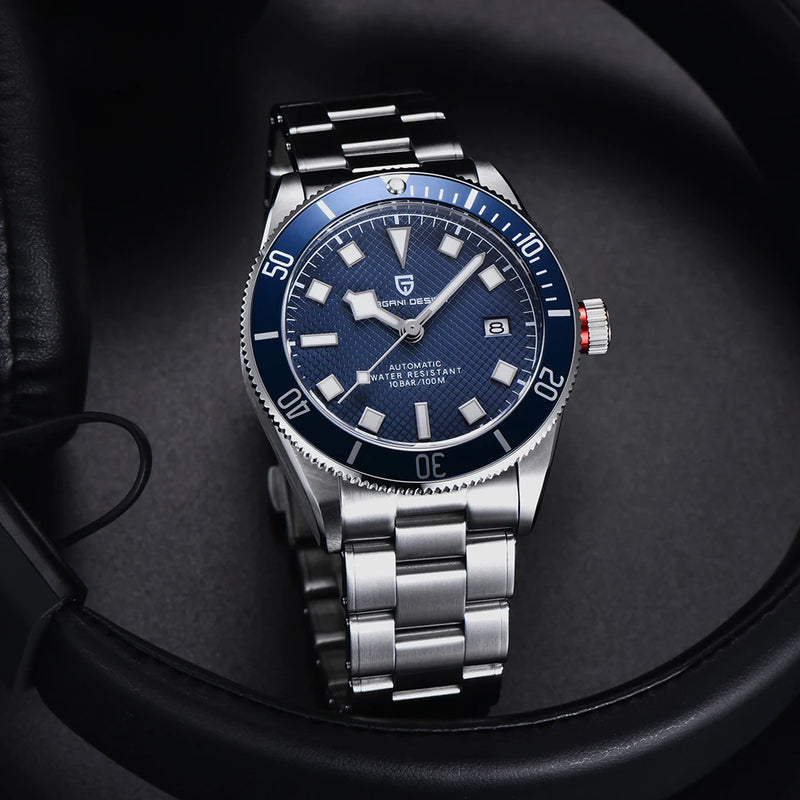 2025 New PAGANI DESIGN Retro Men's Watches NH35 Automatic Watch For Man Mechanical Wristwatch Luxury AR Sapphire Luminous Clock