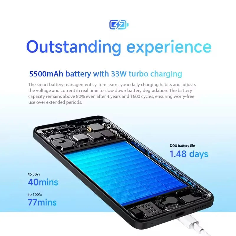 Global Version Xiaomi Redmi Note 14 4G NFC Smartphone MediaTek Helio G99-Ultra 108MP AI Camera 6.67" 120Hz Display 5500mAh
