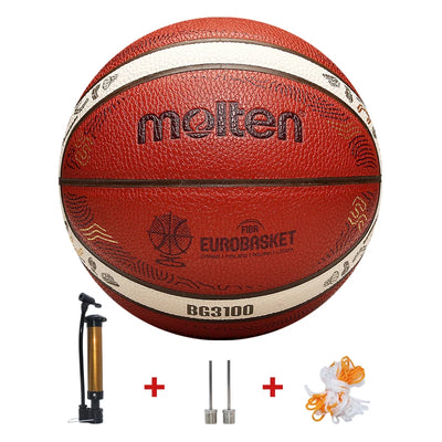 Molten Basketball Ball Official Size 7/6/5 PU Indoor | SAMAG
