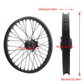 For Surron Ultra Bee Rear And Front Wheel Set 21×1.6 And 18×2.15 Aluminum Motocross Accessories Electric Bike Enduro