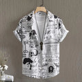 Summer Men's Social Casual Hawaiian Floral Short Sleeve | SAMAG