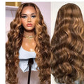 180Density Honey Blonde Wig Long Body Wave Lace Front Wigs Blonde 13x4 Hd Lace Frontal Wig Pre Plucked Daily Wear For Women