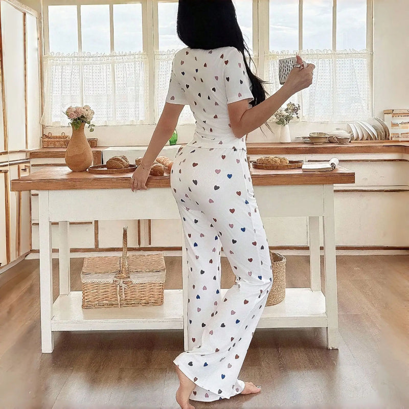 Women's Pajamas Set Home Suit Sexy Shopping Pjs Woman | SAMAG