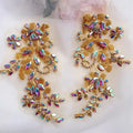 Handsewn Rhinestone Flower for Wedding Dress, Coats - View 29 | SAMAG