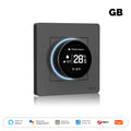 MOES Tuya ZigBee Smart Knob Thermostat Star Ring Series Temperature Controller Water Boiler Electric Heating With Alexa Google