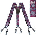 New Men's Suspenders 6clips Fashion Braces Leather Casual Suspensorios Adjustable Belt Strap Tirantes - Visuel 3 | SAMAG