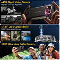 Ulefone Armor 27T Pro+ 5G Rugged Phone 10600mAh Smartphone Android 15 50MP+64MP Night Camera 6.78" Up to 24GB RAM+256GB ROM NFC