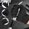1 Pair Anti Cut Labor Protection Gloves Safety Self Defense Cutting Metal Mesh Butcher Anti Cut Breathable Protection Gloves