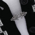1 Pair Vintage Sweater Swirl Clip Cape Cloak Clips for Dress Retro Cardigan Clip Shawl Clasp Shirt Button Clip for Girl Women