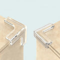 4Pcs Baby Safety Silicone Protector Table Corner Edge Protection Cover Transparent Anti Collision Soft Guard Home Tool