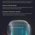 65L Large Space Silent Smart WiFi Cat Litter Box with 9L Trash Automatic Cleaning Fully Enclosed Electric Pet Toilet