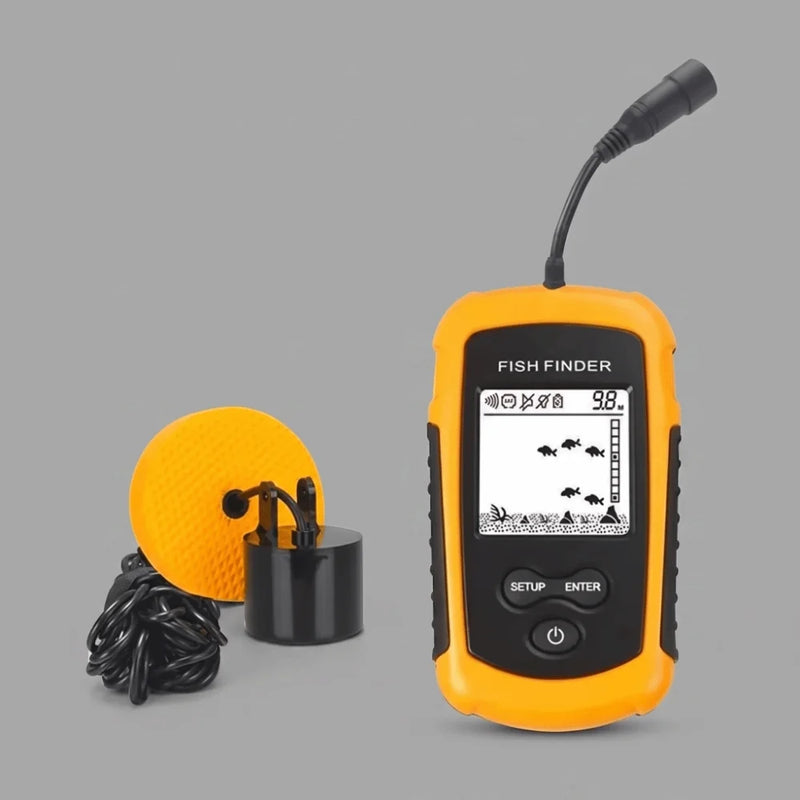 Handheld Portable Fish Finder LCD Screen Castable | SAMAG