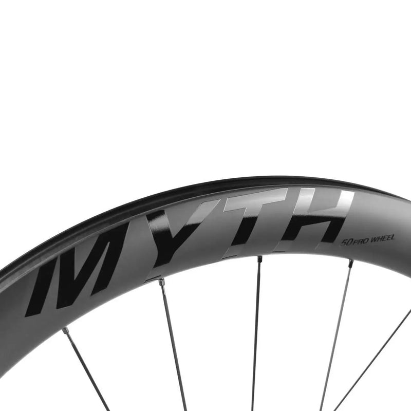 BIKE MYTH TCW50 Road Bike Wheelset 50mm Aero Rim Disc Brake Wheelset Carbon Fiber 700C Tubeless Wheelset Bicycle Rac