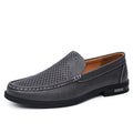 Genuine Leather Men Footwear Slip on Office Man Formal Shoes Wedding Party Men Dress Shoes Breath Driving Lazy Loafers Moccasins