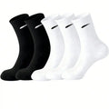 5 Pairs of Men's Black and White Minimalist Diagonal | SAMAG