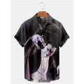 Summer Men's Hawaiian Shirt Movie Figures Horror Vintage | SAMAG
