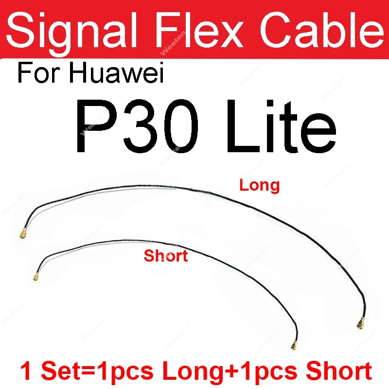 Antenna Signal Flex Cable For Huawei P20 P30 P40 Pro P30 Lite P40 Lite P40 Pro+ Wifi Coaxial Connector Aerial Flex Ribbon