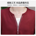 Women Spring Autumn Two Piece Set Middle Aged Mom Half Zipper Sweatshirt Loose Wide Leg Pants Casual Outfit