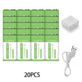 Micro USB 9V Rechargeable Li-ion Battery 16800mAh High Capacity for Multimeter, Microphone, Toy, Remote Control, KTV System