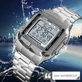 1381 Luxury Electronic Mens Wristwatches Waterproof LED Display Digital Watch for Military Sports 1328 - Visuel 2 | SAMAG