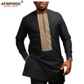 African Men Clothing Casual Tracksuit Dashiki Shirt | SAMAG