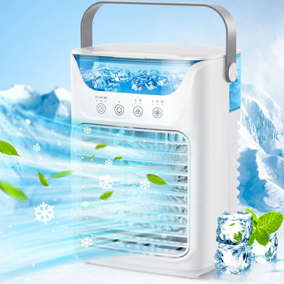 Portable Mini Desktop Air Conditioner Fan with Timer | SAMAG