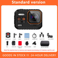 VIRAN SC002 Action Camera 4K With Remote Control Screen Waterproof Sport Camera Drive Recorder Sports Camera Helmet Action Cam