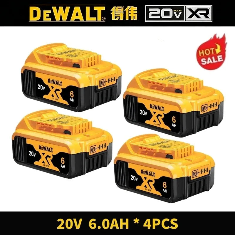 100%Original Battery Dewalt 18V 20V Power Tool Replace DCB200 Series Accessories Rechargeable Lithium - View 14 | SAMAG