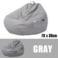1/2Pcs Lazy Sofa Cover Soft Comfortable Sofa Chair Decorative Breathable Chair Sofa Cover with 3 Side Pocket for Furniture Decor