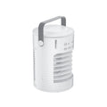Portable Air Conditioner, 4-in-1 Evaporative Air Cooler, 3-Speed Mini Air Conditioner with Smart Timer, 600ml Water Tank, 7-Col