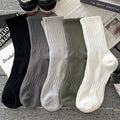 New 5 Pairs Cool Men Black White Warm Socks Set Autumn | SAMAG