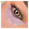 LOMANSA 1 Pair Glitter Butterfly Lash Lift Pad Eyelash Perm Rod Shield Lash Lifting Pads 3D Eyelash Curler Extension Accessories