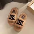 2026 Fashion Indoor Casual Non Slip Warm Women's Cotton Slippers Winter New Trendy Plush Comfort Soft Sole Shoes for Women