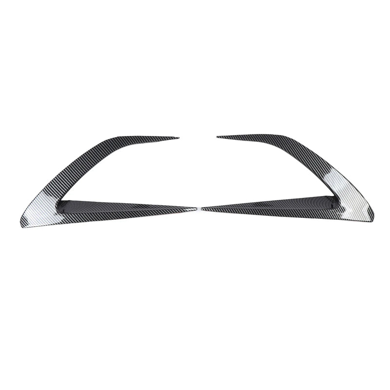 Auto Front Air Vent Splitter Improved Airflow Front Bumpe Air Vent Splitter Trim Stylish Look for MX-5 Miata ND 2016 and Later