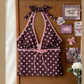 Sexy Women's Swimsuit Polka Dot Tankinis Bikinis Sets | SAMAG