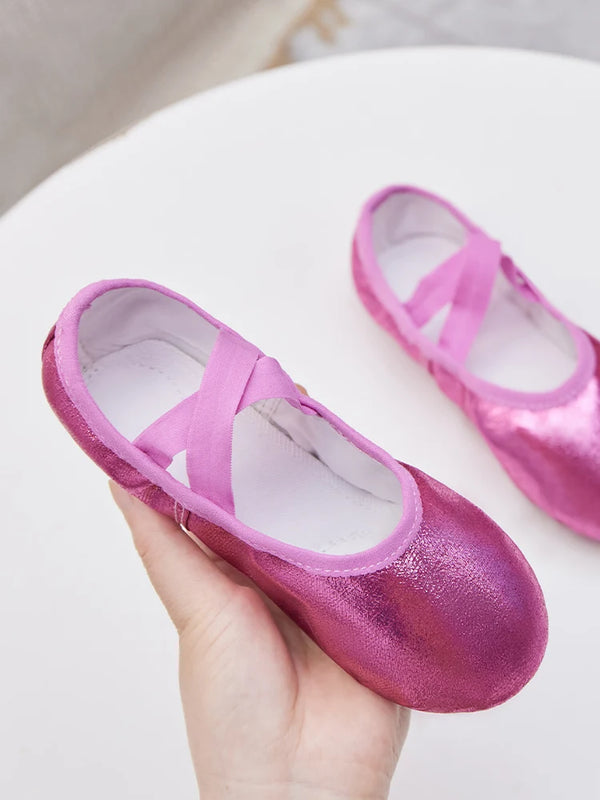 Dance Shoes Female Multi-Color Soft Sole Chinese Dance Children Practice Dance Special Baby Ballet Shoes