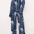 Extra Long Sleep Set Pajama, Casual Printed Fashion Pajama, Adult Comfortable Soft Pajama, Men's Winter Striped Sleepwear