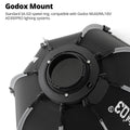 AMBITFUL Q3 40cm 60cm GODOX Mount Softbox SA-GD Speed Ring Matt Box Light Box For GODOX ML100 BI ML60 AD300Pro LED Flashlight
