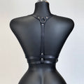 Fashion PU Leather Waist Belt For Women Punk Gothic Chest Harness Harajuku Suspenders Clothing Accessories - Visuel 4 | SAMAG