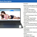 15.6Inch Ultra-Thin 32GB Ram 128G-1TB SSD Amd Ryzen 5 3500U 2.1Ghz Integrated graphics Windows 11Pro Version Fast Charge Laptop