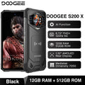 DOOGEE S200 X 5G Rugged Phone 6.72" 120Hz Dimensity 7050 12GB+512GB AI Triple Camera 10100mAh Battery NFC 5g Smartphone