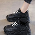 Sports Shoes for Women Athletic Round Toe High on Platform Woman Footwear Sneakers Sale Designer Luxury Offers Vulcanized Shoe H