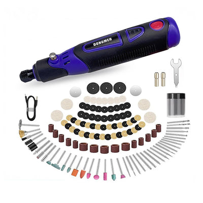 Mini Electric Drill Multifunctional Grinder 3 - Speed USB Power Tool with Engraving Pen and Accessories Set Home DIY | SAMAG