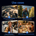 1080P WiFi Mini Camera 4K Ultra HD Action 270° Rotating Lens 140° Wide-Angle Pocket Camcorder for Outdoor Sport DV Vlog