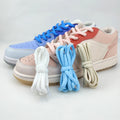 20 Colors of High-Quality Semi-Circular Shoelaces for Sneakers and Basketball Shoes 1Pair