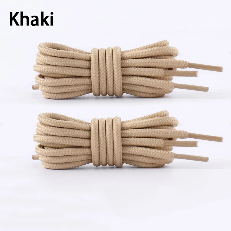 Classic Round ShoeLaces 20 Colours Durable Solid Shoelaces Sneakers Boots Shoelace rope 70cm/90cm/120cm/150cm 1Pair