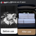 Car Trunk Organizer Box Large Capacity Auto Multiuse Tools Storage Bag Stowing Tidying Leather Folding for Car Trunk Storage Box