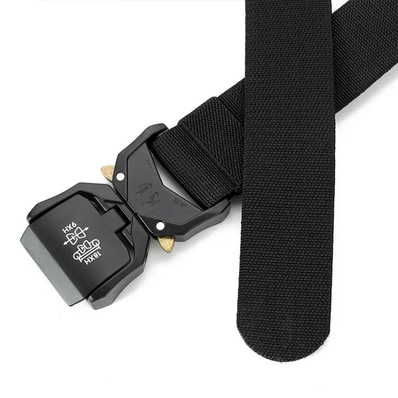 New Tactical Belt Quick Release Elastic Belt Casual Tooling Training Belt Men's Trousers Belt TL456
