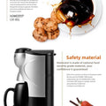 300W Small Household Palm Coffee Machine Kitchen Appliances Office Freshly Ground Coffee Tea Maker Drip Type 220V-240V